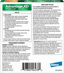 Advantage XD Cat Flea Prevention & Treatment For Cats | 2-Topical Doses, 2-Months of Protection Per Dose