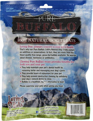 Pure Buffalo Lung Steaks Dog Treats