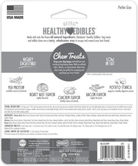 Nylabone Healthy Edibles Natural Dog Chews Long Lasting Chew Treats for Dogs, Roast Beef & Chicken