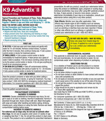 Elanco K9 Advantix II Dog Vet-Recommended Flea, Tick & Mosquito Treatment & Prevention | Dogs 4-10 lbs. | 2-Mo Supply