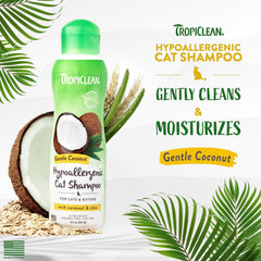 TropiClean Gentle Puppy Shampoo, Dog Shampoo for Allergies & Sensitive Skin