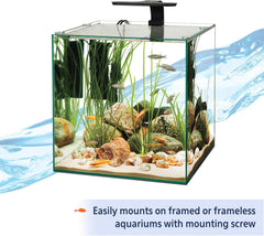 Aqueon Freshwater Aquarium Clip-On LED Light One Size