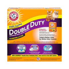 Arm & Hammer Double Duty Clumping Cat Litter 2ea/20 lb