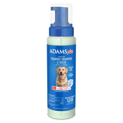 Adams Plus Flea & Tick Foaming Shampoo & Wash for Dogs & Puppies 1ea/10 oz