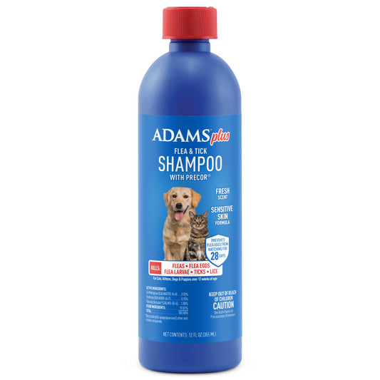 Adams Plus Flea & Tick Shampoo with Precor 1ea/12 fl oz