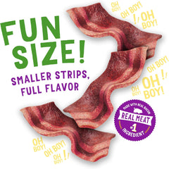 Purina Beggin' With Real Meat Dog Treats, Fun Size Original With Bacon Flavor 6 oz. Pouches