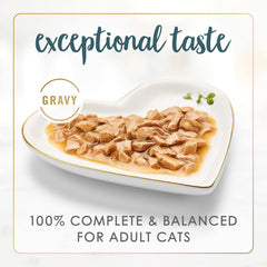 Purina Fancy Feast Gravy Lovers Turkey Feast Grilled Gourmet Cat Food in Wet Cat Food Gravy - (Pack of 24) 3 oz. Cans