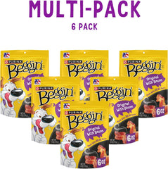 Purina Beggin' Strips Dog Treats, Original With Bacon Flavor -  6 oz. Pouches