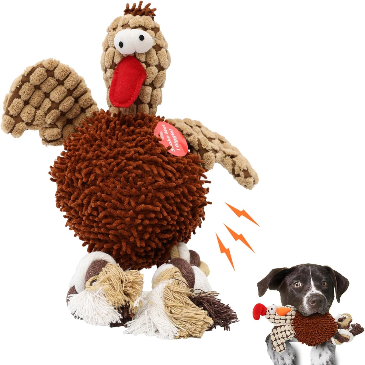 SPOT Ethical Pets Gigglers 12-Inch Assorted