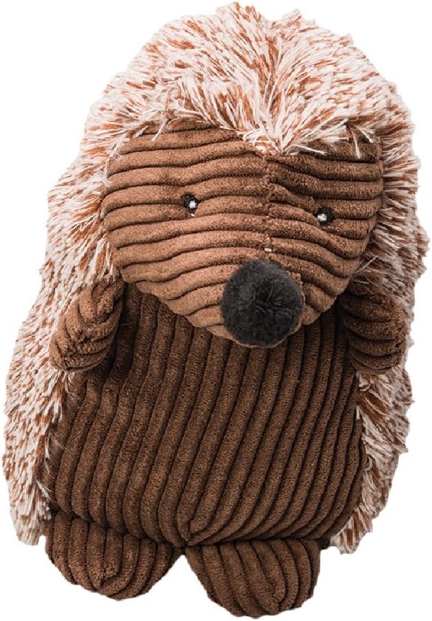SPOT Ethical Pets 8" Assorted Corduroy Hedgehogs Plush Dog Toy