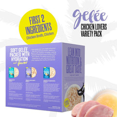 Tiki Cat Luau Lean Gelee Wet Cat Food, Variety Pack
