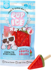 SPOT Pup Ice- Ready to Freeze at Home Dog Treats-Edible Chews for Medium Breed Dogs & Puppies with Real Chicken to Keep Your Pup Cool Year Round