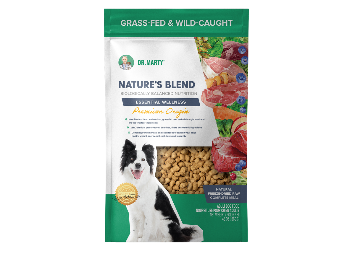 Dr. Marty's Nature's Blend Premium Origin Freeze Dried Dog 48 oz