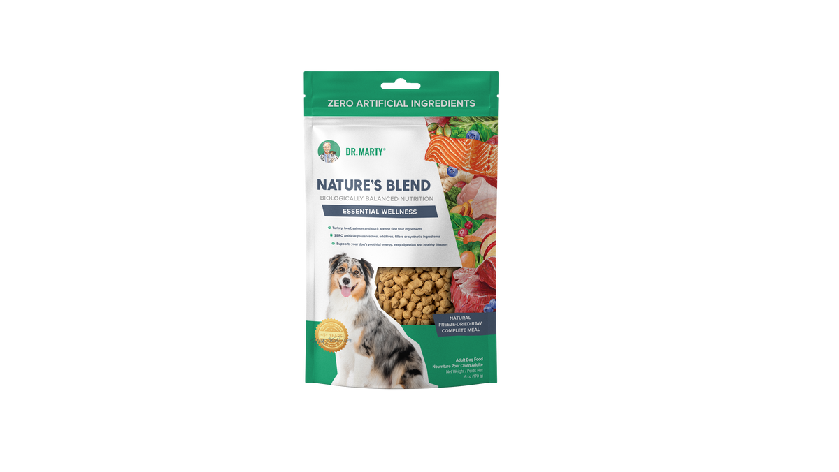 Dr. Marty's Nature's Blend Raw Freeze Dried Dog 6 oz