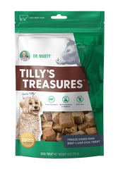 Dr. Marty's Tilly's Treasures Beef Liver Dog Treat 4 oz C=6