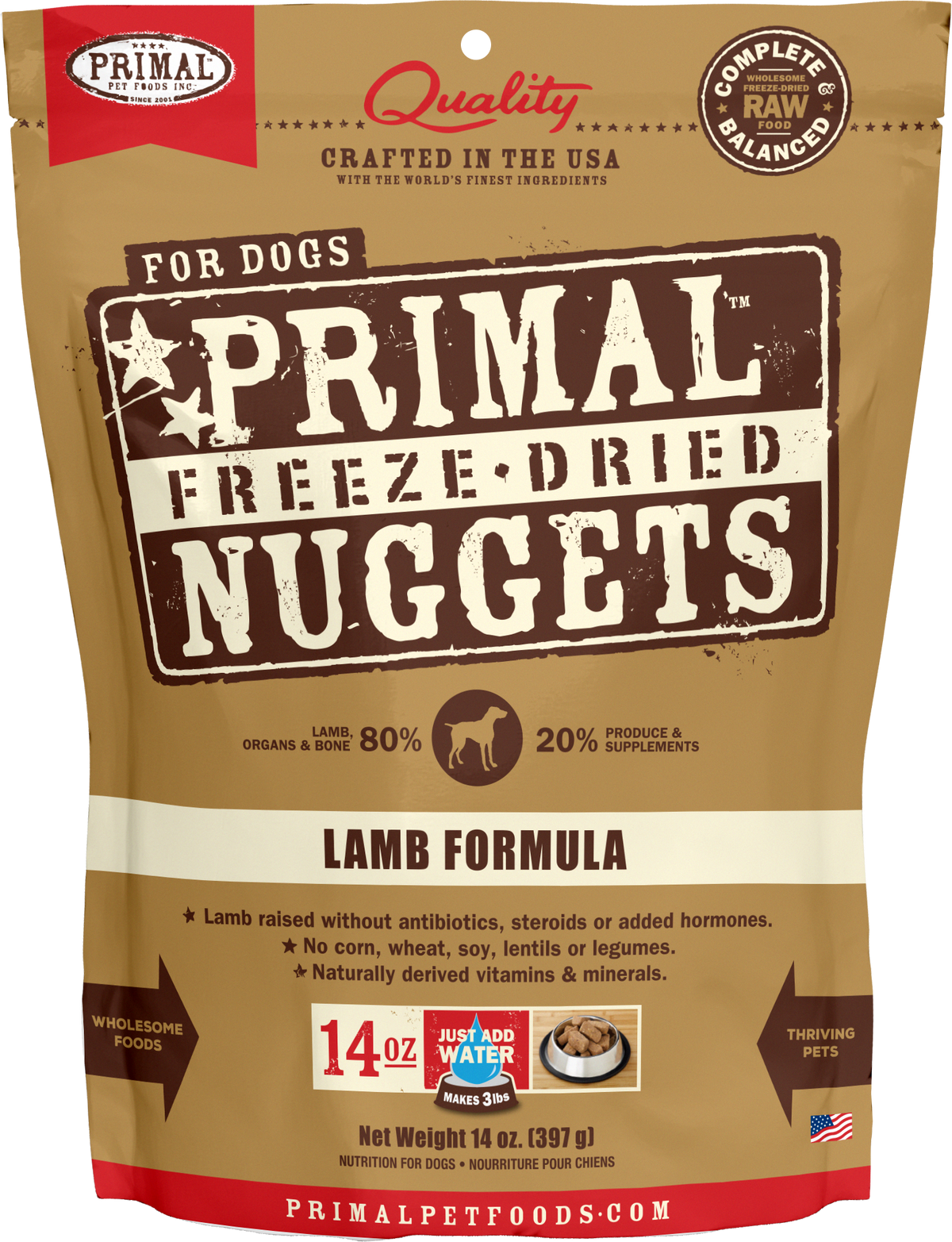 Canine Lamb Formula Nuggets