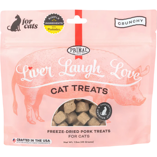 Primal Liver, Laugh, Love - for Cats! Simply Pork 1.5oz