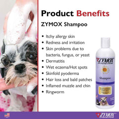 ZYMOX Shampoo, 12 Ounces