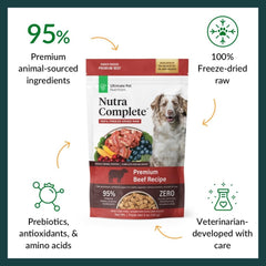 Nutra Complete Premium Beef Recipe Adult Dog Food 5 oz (142g)