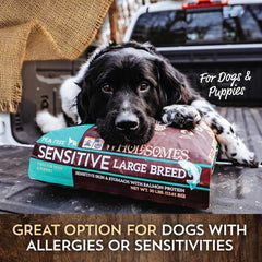 Wholesomes Sensitive Skin & Stomach Large Breed Dry Dog Food Salmon, 1ea/30 lb