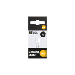 Eco Halogen – White , 2 Count – Dual Lamp Kit for Reptiles & Amphibians – UVA/UVB Light for Tanks, Vivariums & Crested Geckos