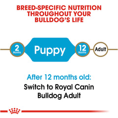 Royal Canin® Breed Health Nutrition® Bulldog Puppy Dry Dog Food, 6 lb