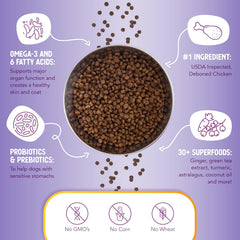 Health Extension Lite Chicken & Brown Rice Dry Dog Food (15 lb / 6.8 kg) - Low-Fat Formula with Glucosamine, Probiotics & Omega 3 for Overweight, Spayed, Neutered, or Senior Dogs