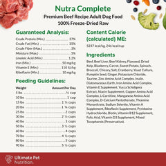 Nutra Complete Premium Beef Recipe Adult Dog Food 5 oz (142g)