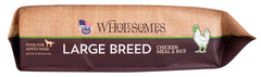 Wholesomes Large Breed Dry Dog Food Chicken Meal & Rice, 1ea/40 lb