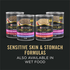 Purina Pro Plan Sensitive Skin and Sensitive Stomach Dog Food Lamb and Oat Meal Formula - 4 lb. Bag