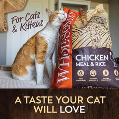 Wholesomes Dry Cat Food Chicken Meal & Rice, 1ea/15 lb