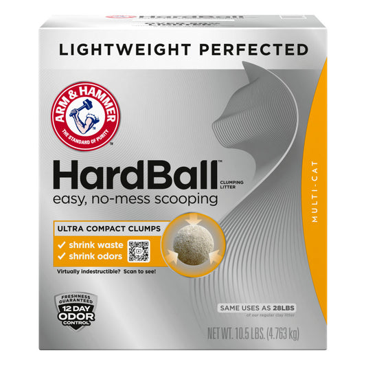 Arm & Hammer Hardball Lightweight Clumping Cat Litter 1ea/10.5 lb