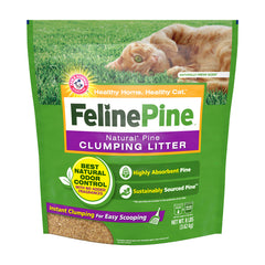 Feline Pine Natural Pine Clumping Cat Litter 1ea/8 lb