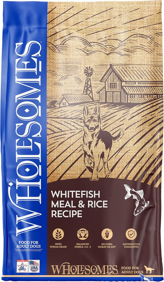 Wholesomes™ Fish Meal & Rice Dog Food Formula 40 Lbs