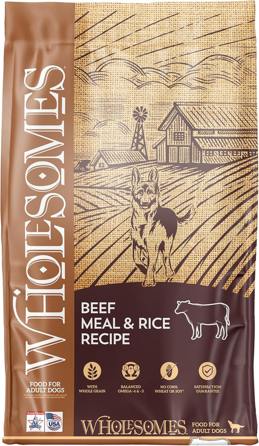 Sportmix® Wholesomes™ Beef Meal & Rice Formula 40 Lbs