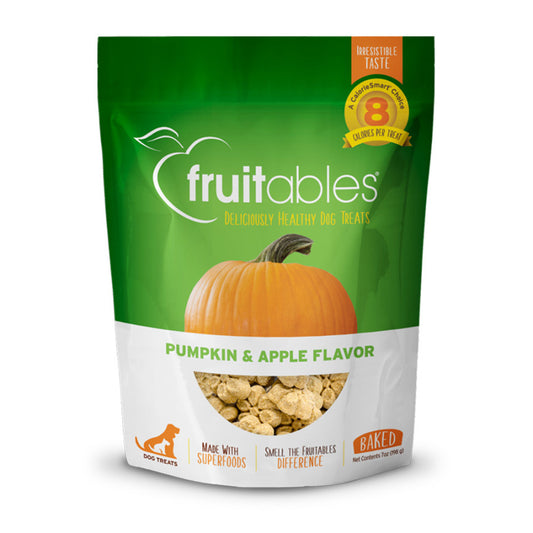 Fruitables Crunchy Baked Dog Treats Pumpkin & Apple, 1ea/7 oz