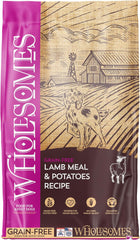 Wholesomes Grain Free Dry Dog Food Lamb Meal & Potatoes, 1ea/35 lb