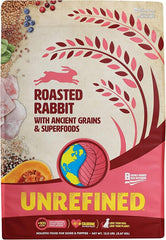 Earthborn Holistic Unrefined Roasted Rabbit with Ancient Grains & Superfoods Dry Food for Dogs & Puppies