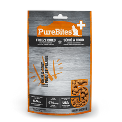 PureBites+ Cat Treats, Skin & Coat, 31g | 1.09oz, Value Size