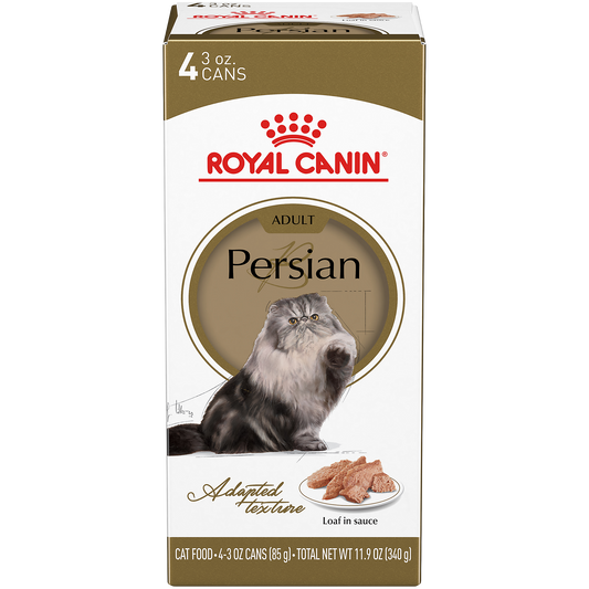 Royal Canin® Feline Breed Nutrition™ Persian Adult Loaf in Sauce Canned Cat Food, 3 oz, 4-Pack