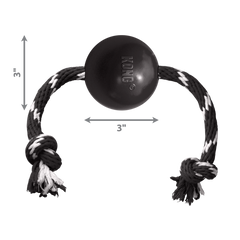 KONGÃ‚Â® Extreme Ball w/Rope Lg