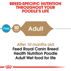 Royal Canin® Breed Health Nutrition® Poodle Adult Loaf in Sauce canned dog food, 3 oz ( Pack of 4)