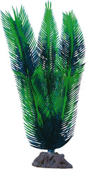 GloFish Sea Green Grass Plant Fluorescent Under Blue LED Light Aquarium Decor