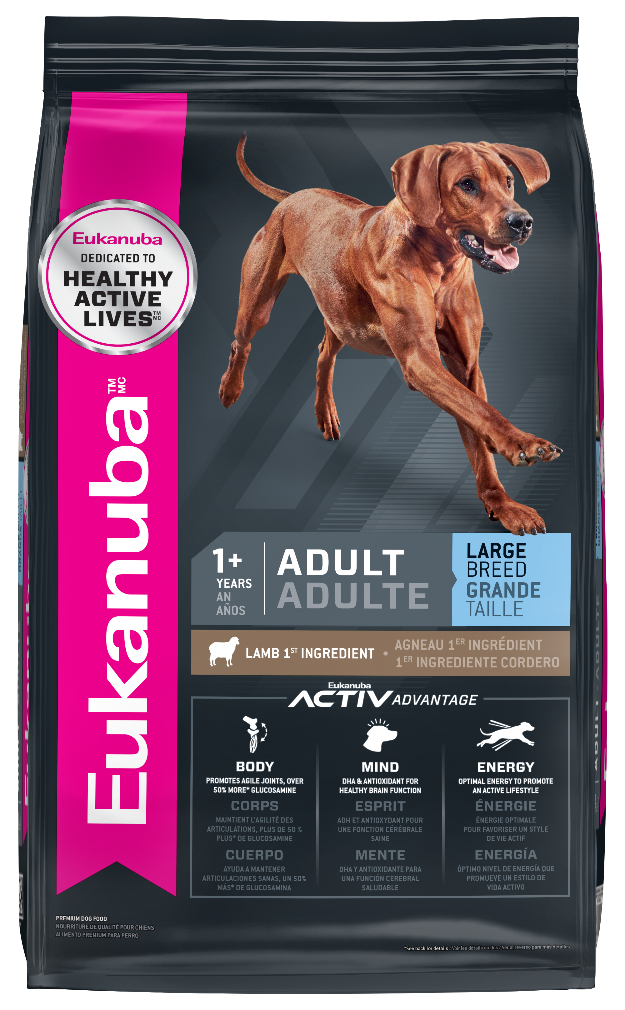 Eukanuba™ Adult Large Breed - Lamb 1st Ingredient Dry Dog Food, 15 lb