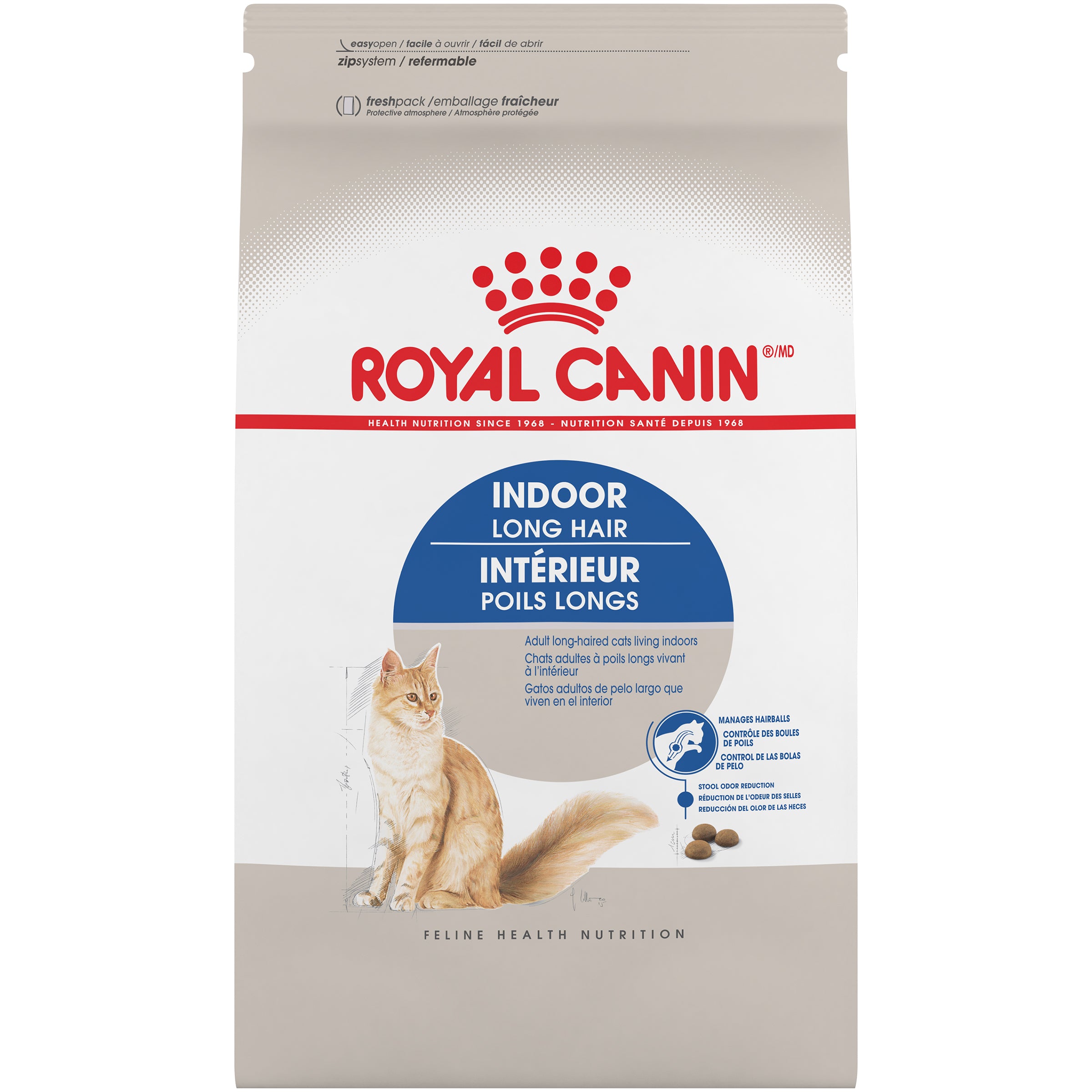 Royal Canin® Feline Health Nutrition™  Indoor Long Hair Dry Cat Food 6 lb