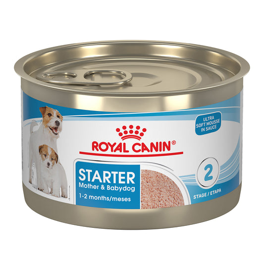 Royal Canin® Size Health Nutrition Starter Mother & Babydog Mousse In Sauce Canned Dog Food, 5.1 oz