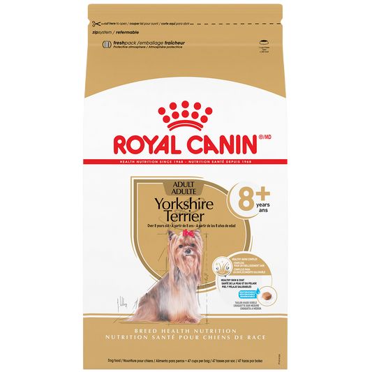 Royal Canin® Breed Health Nutrition® Yorkshire Terrier Adult 8+ Adult Dry Dog Food, 2.5 lb