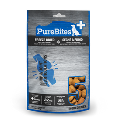 PureBites+ Dog Treats, Hip & Joint, 85g | 3.0oz, Mid Size