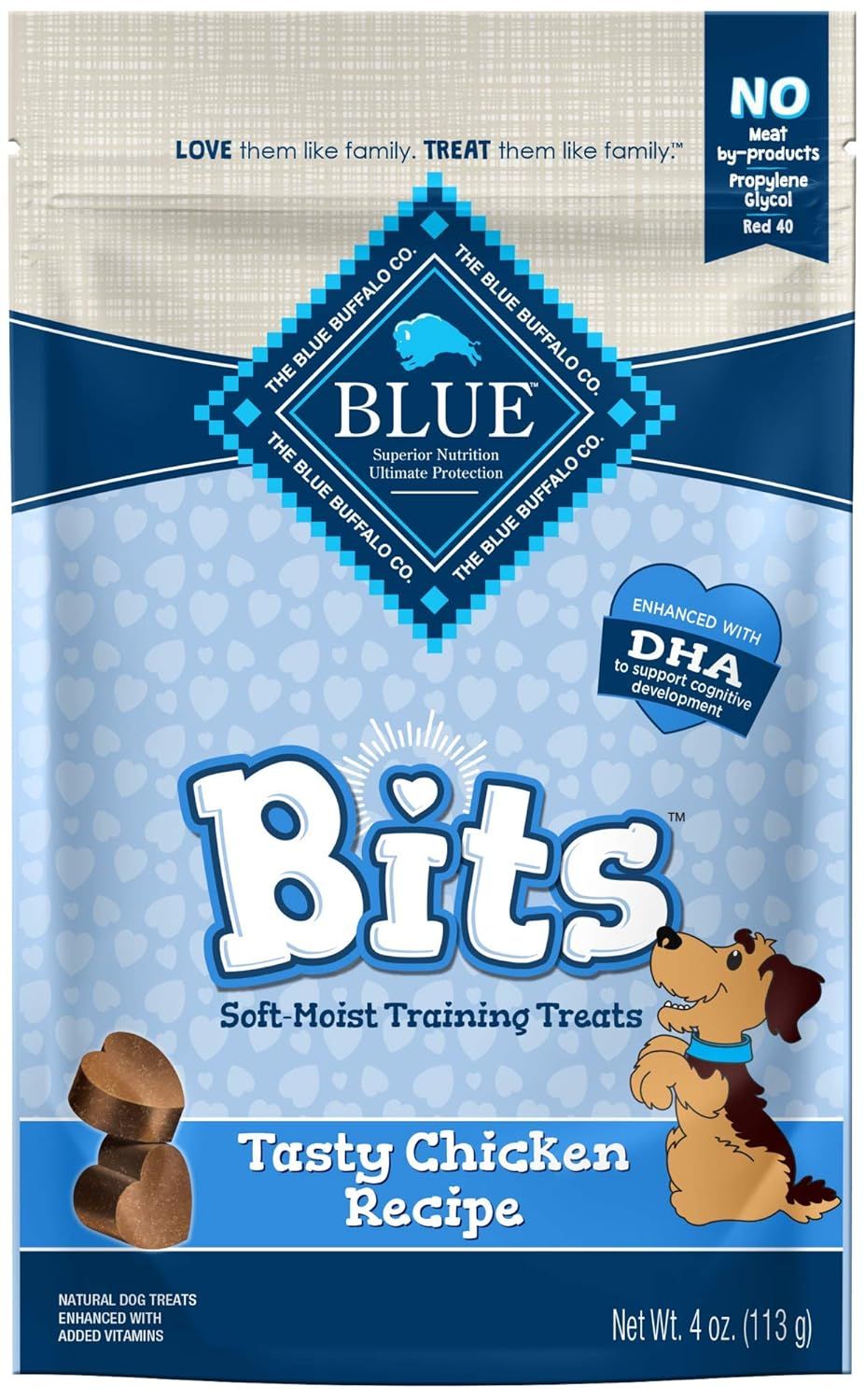 Blue Buffalo BLUE Bits Chicken Recipe Dog Treats