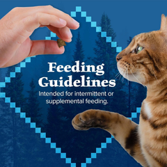 Blue Buffalo Wilderness Grain Free Soft-Moist Cat Treats, Chicken & Salmon